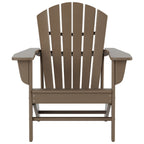 Chaises Adirondack Polytrends Altura Outdoor écologiques toutes saisons (lot de 2)