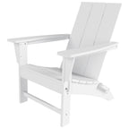 Chaise Adirondack pliante Polytrends Shoreside moderne et écologique, idéale pour les commerces et les résidences, toutes saisons