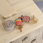 Arbre à chat à plusieurs niveaux PawHut avec griffoir recouvert de sisal, activités pour chatons et coussin moelleux de luxe