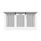 Cage pour chien élégante et robuste avec renfort en tube de fer