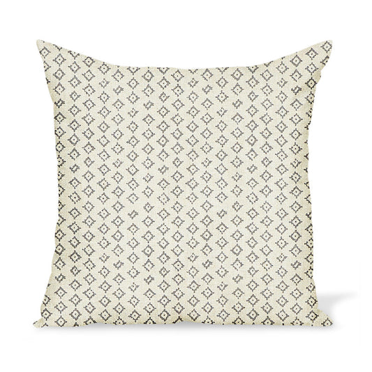 Coussin Kumbh en frêne/naturel de Peter Dunham Textiles