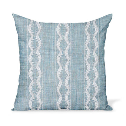 Peter Dunham Textiles Zanzibar en oreiller océan 