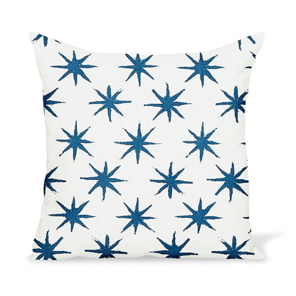 Coussin d'extérieur Starstruck indigo de Peter Dunham Textiles