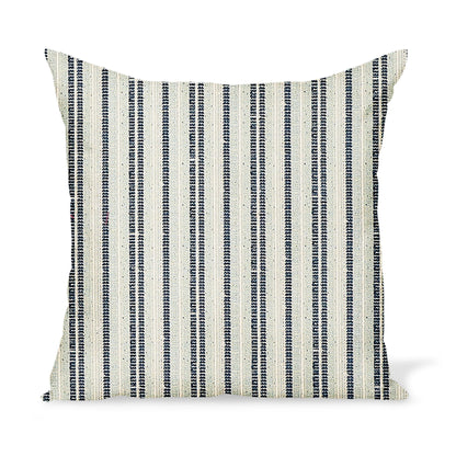 Coussin d'extérieur Majorelle en tissu océan de Peter Dunham Textiles