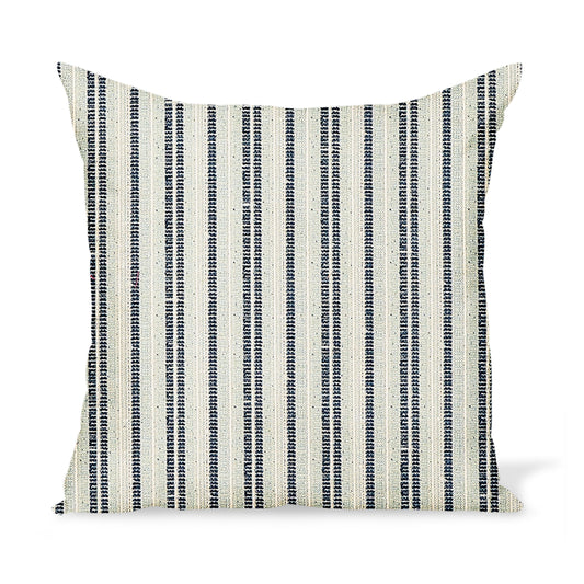 Coussin d'extérieur Majorelle en tissu océan de Peter Dunham Textiles