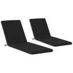 Coussins de chaise longue d'extérieur Polytrends, résistants à la décoloration, toutes saisons (lot de 2)