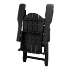 Chaises pliantes Adirondack Polytrends Laguna résistantes aux intempéries (lot de 2)