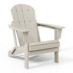 Chaises pliantes Adirondack Polytrends Laguna résistantes aux intempéries (lot de 2)