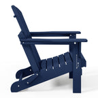 Chaises pliantes Adirondack Polytrends Laguna résistantes aux intempéries (lot de 2)