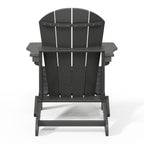 Chaises pliantes Adirondack Polytrends Laguna résistantes aux intempéries (lot de 2)