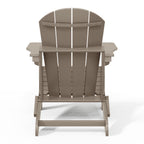 Chaises pliantes Adirondack Polytrends Laguna résistantes aux intempéries (lot de 2)