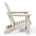 Chaises pliantes Adirondack Polytrends Laguna résistantes aux intempéries (lot de 2)