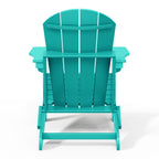 Chaises pliantes Adirondack Polytrends Laguna résistantes aux intempéries (lot de 4)