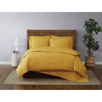 Brooklyn Loom Tight-Weave Cotton Percale Duvet Set