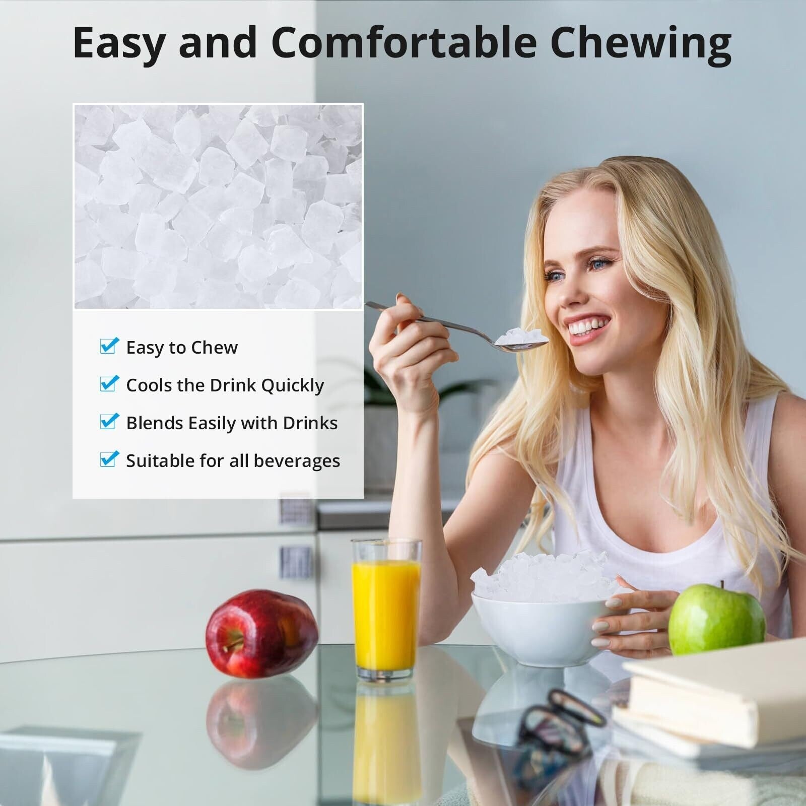 Machine à glaçons portable