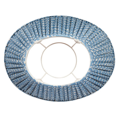 Abat-jour Fermoie en Rabanna Bleu