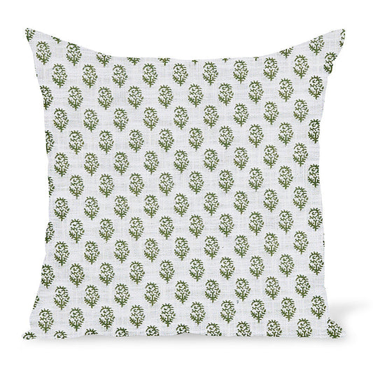 Coussin d'extérieur Rajmata en poire de Peter Dunham Textiles