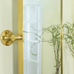 Miroir mural rectangulaire pivotant et inclinable en métal TEHOME Jonathan