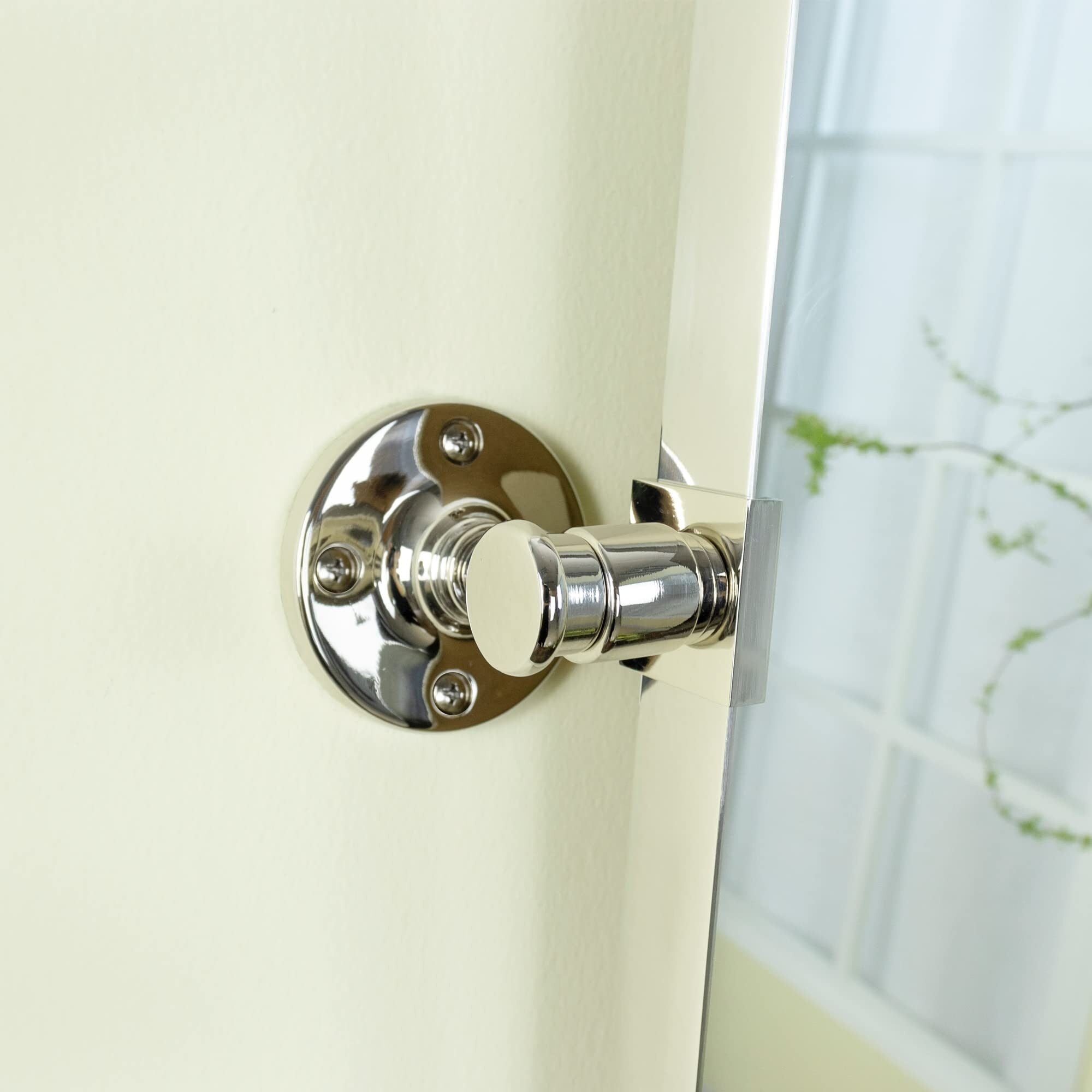 Miroir mural rectangulaire pivotant et inclinable en métal TEHOME Jonathan