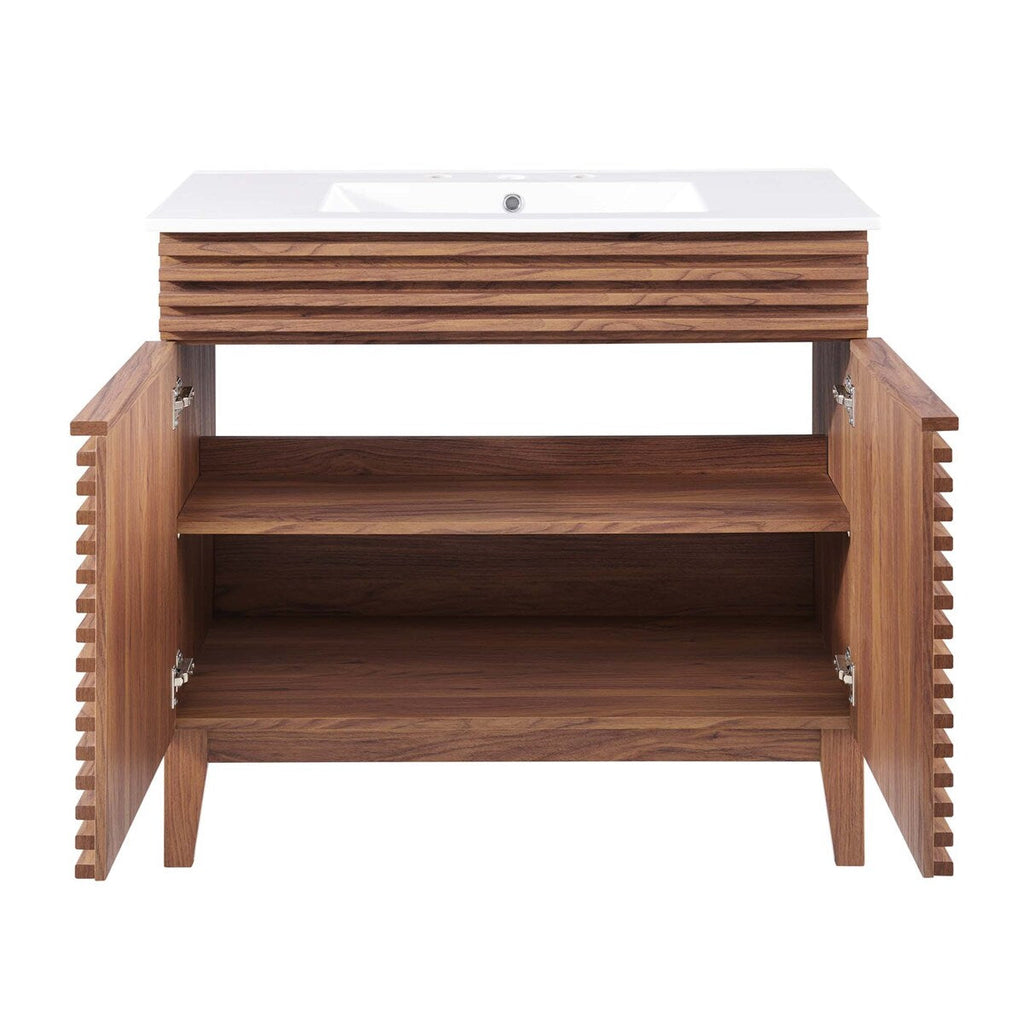 Meuble-lavabo de salle de bain Render 36