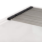 Évier de buanderie sous plan Ruvati epiRock Workstation 25 pouces, blanc chaud - RVG2321WB