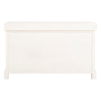 Banc de rangement tressé marron Euphemia de SAFAVIEH - 33,5 x 16,1 x 19,9 - 34 L x 16 P x 20 H