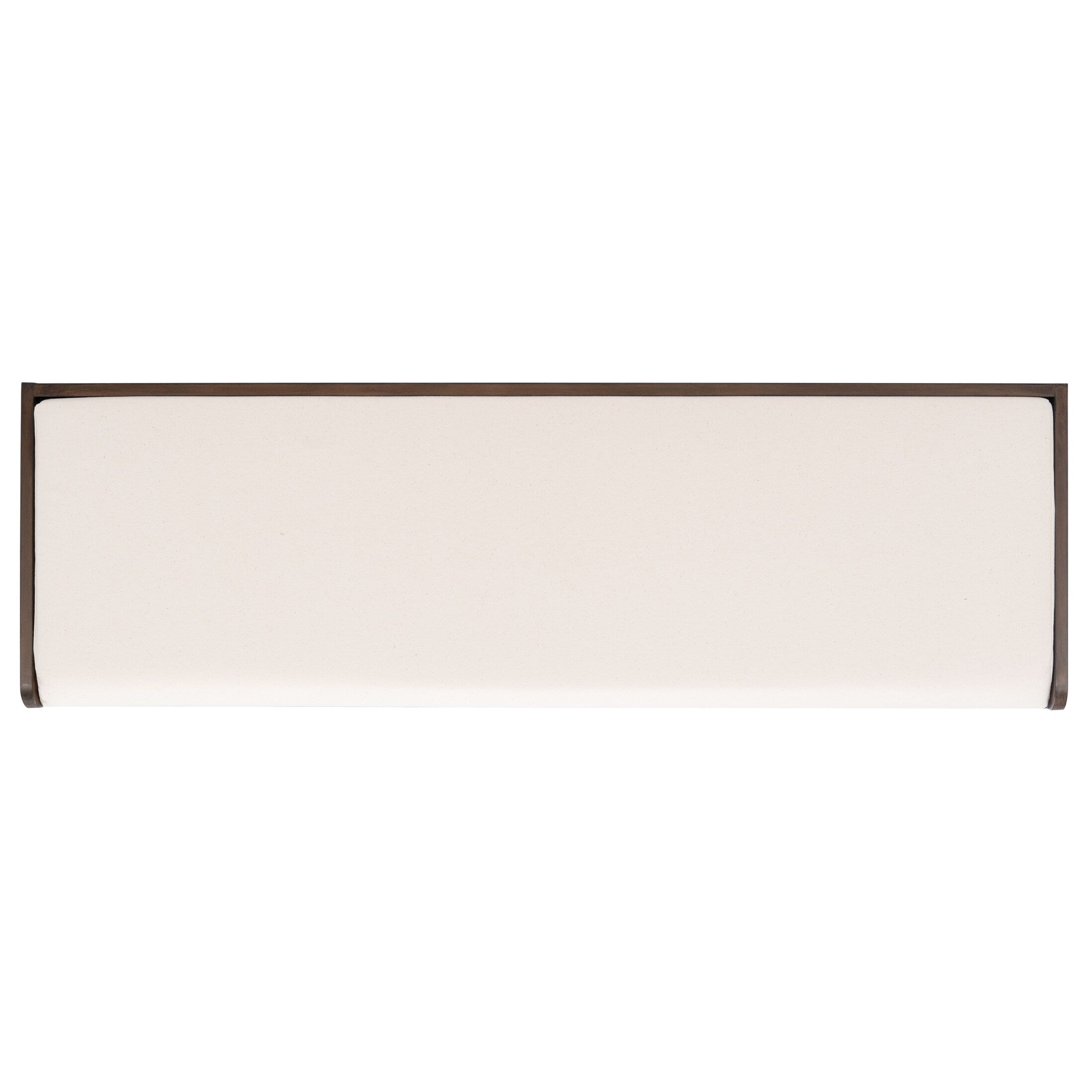 Banc de rangement à 3 tiroirs avec coussins SAFAVIEH Fiorello - 47,3 L x 15 L x 19 H - 47 L x 15 P x 19 H