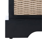 Banc de rangement à 3 tiroirs avec coussins SAFAVIEH Fiorello - 47,3 L x 15 L x 19 H - 47 L x 15 P x 19 H