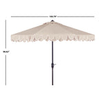 Parasol élégant SAFAVIEH Gebbine de 9 pieds