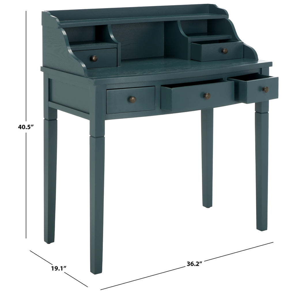 Bureau d'écriture à 5 tiroirs SAFAVIEH Leana