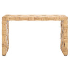 Console en rotin Mindel SAFAVIEH - 51 L x 14 P x 32 H