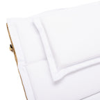 Ensemble de chaises longues d'extérieur Blaguna 3 pièces SAFAVIEH - 83 L x 20 P x 24 H