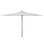 Parasol de marché à poulie en bois SAFAVIEH Outdoor Glauca de 11 pieds
