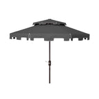 Parasol de marché double SAFAVIEH Outdoor Livia 9 pieds, base non incluse
