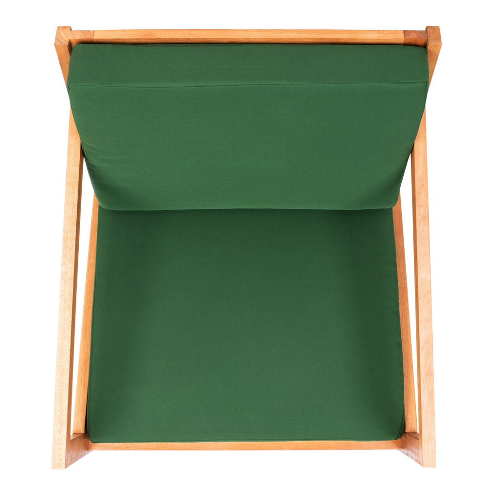 Chaise à bascule d'extérieur Makaila de SAFAVIEH avec coussin - 26 L x 31 P x 38 H