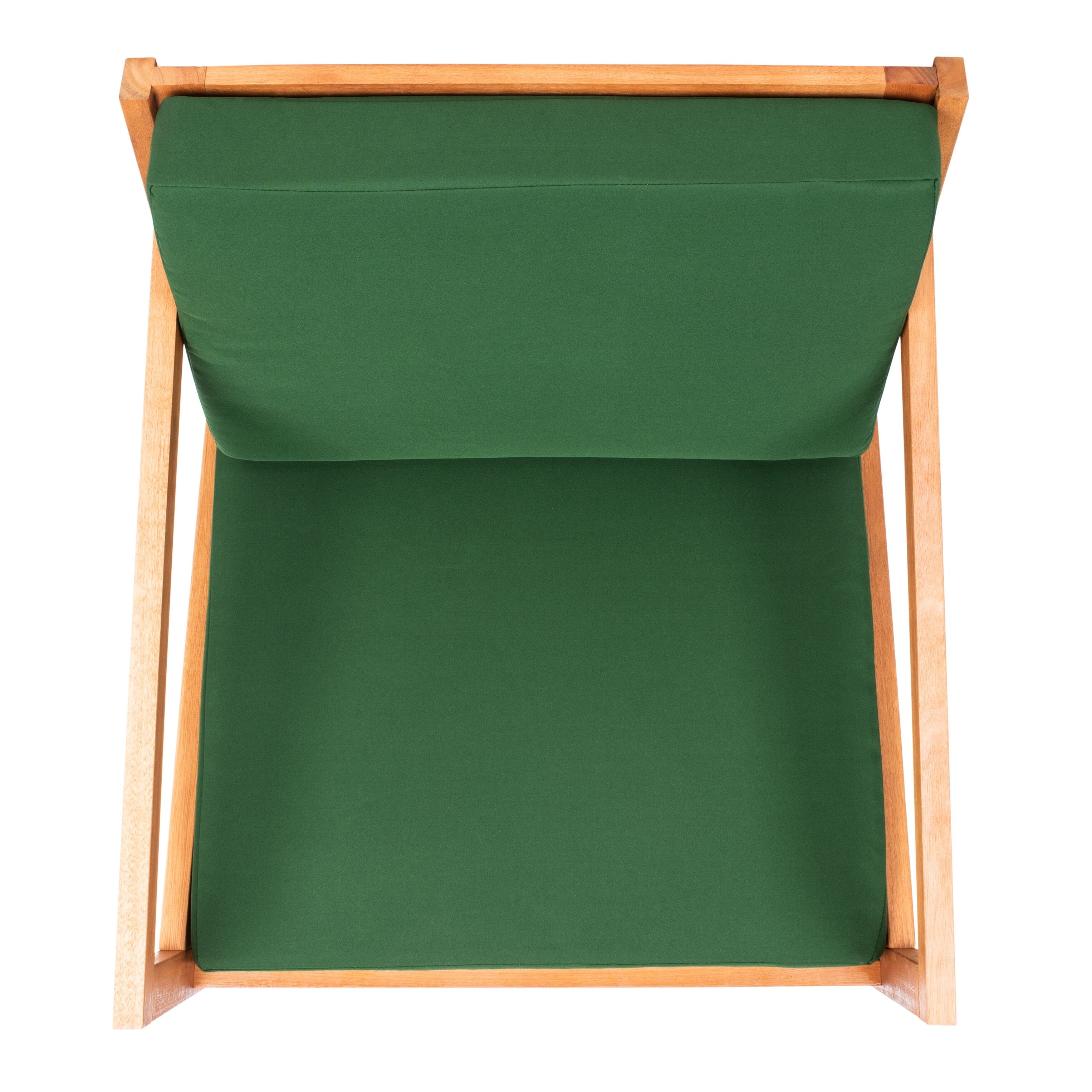 Chaise à bascule d'extérieur Makaila de SAFAVIEH avec coussin - 26 L x 31 P x 38 H