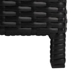 Lit de repos d'extérieur SAFAVIEH Taniyah en osier avec oreiller et coussins - 53 L x 28 P x 62 H