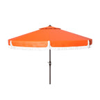 Parasol d'extérieur à manivelle SAFAVIEH Ronette Fringe de 9 pieds