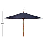 Parasol d'extérieur en bois SAFAVIEH Zlatana de 2,7 m