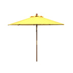 Parasol d'extérieur en bois SAFAVIEH Zlatana de 2,7 m