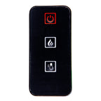 Foyer électrique encastrable SEI Furniture 23 Base avec télécommande