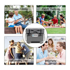 Glacière portable SKTAKOL 16 litres, anti-fuite, 24 canettes de glace - Voir les détails