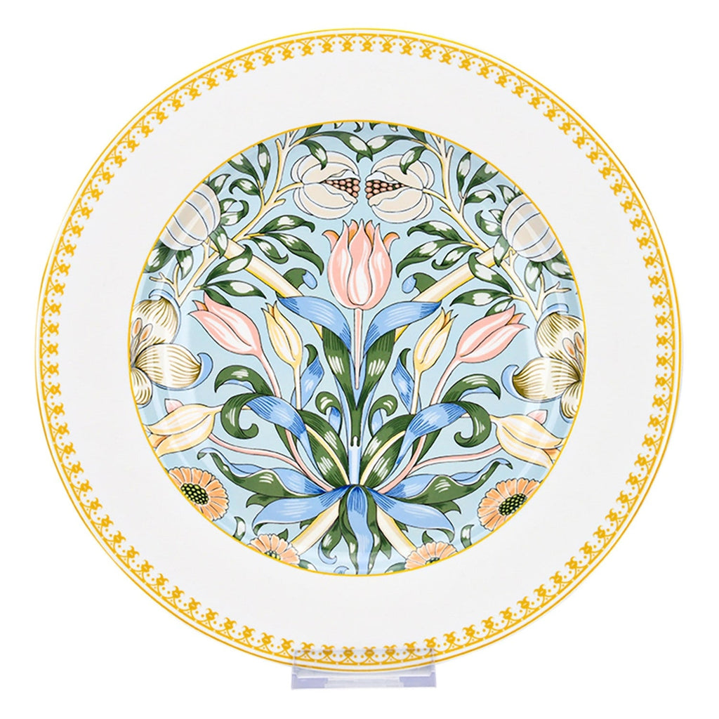Service de table en porcelaine fine Morris Garden de STP Goods, 24 pièces pour 6 personnes