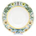 Service de table en porcelaine fine Morris Garden de STP Goods, 24 pièces pour 6 personnes