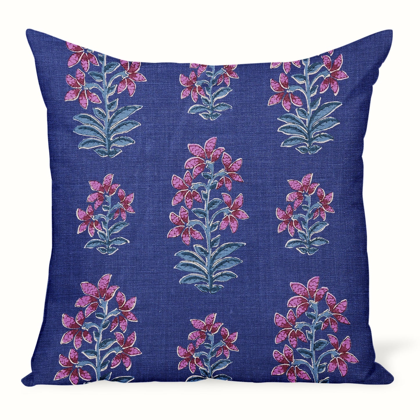 Peter Dunham Textiles Shani en Berry/Minuit 