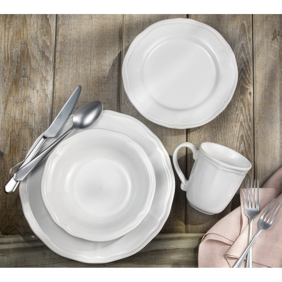 Euro Ceramica Siena 16 Piece Dinnerware Set