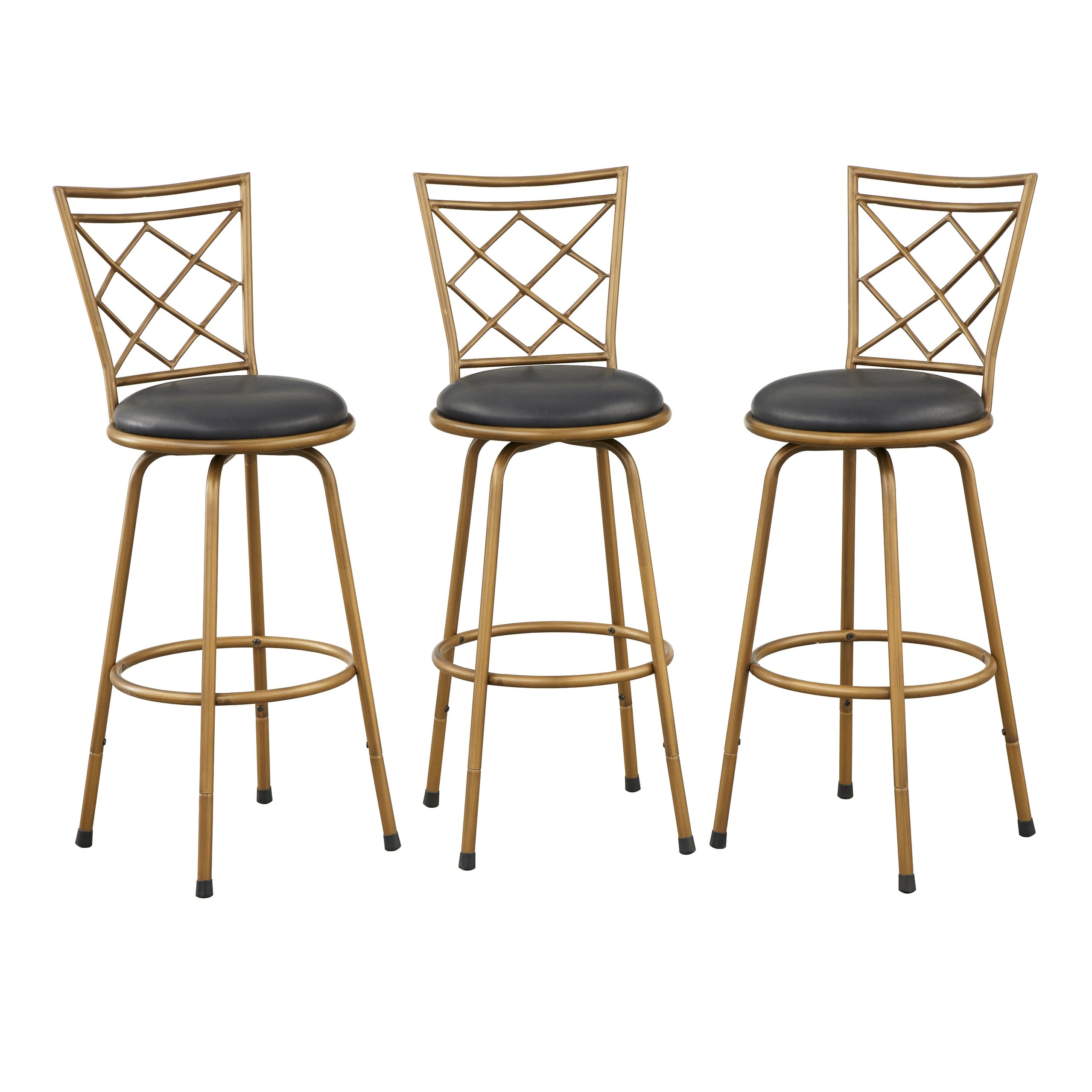 Tabourets pivotants à hauteur réglable Alyssa Simple Living (lot de 3)