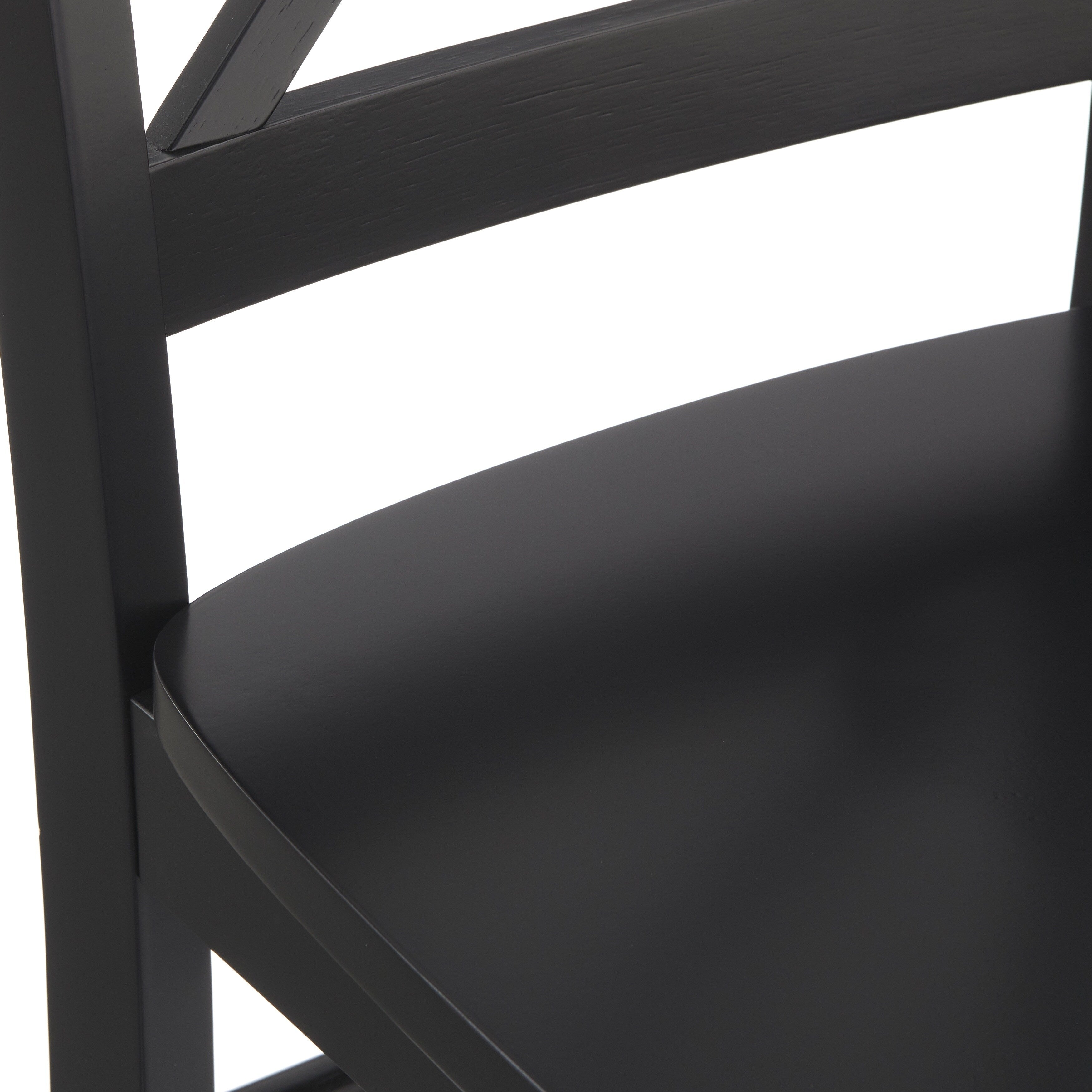 Chaises de salle à manger de style cottage de campagne Simple Living (lot de 2)