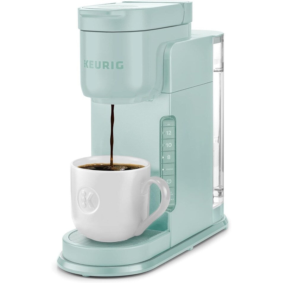 Cafetière K-Cup à dose unique, 3 tailles d'infusion, infusion forte, réservoir de 1,27 l, menthe