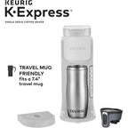 Cafetière K-Cup à dose unique, 3 tailles d'infusion, infusion forte, réservoir de 42 oz, pierre chaude